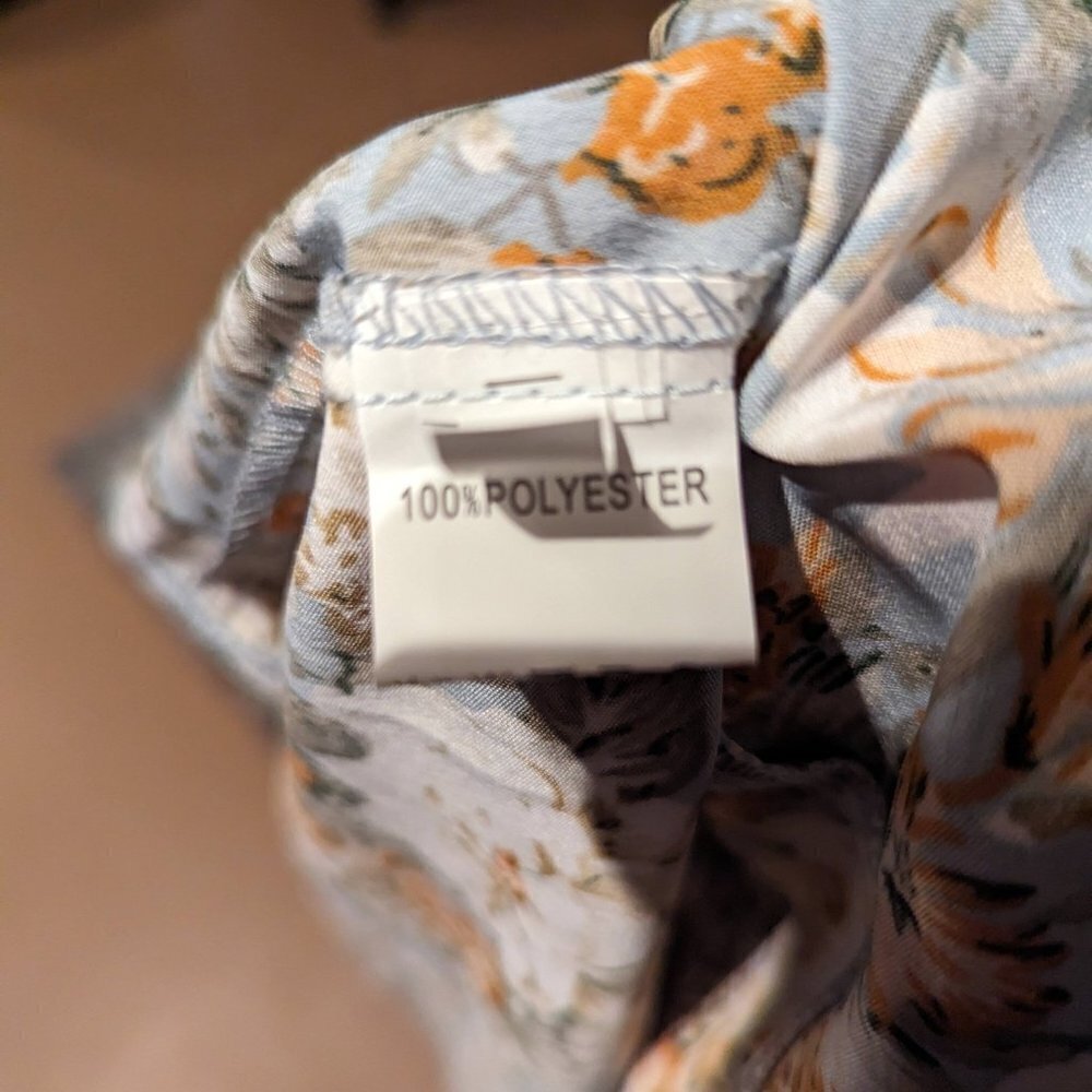 Floral Print Long Sleeve Maxi Dress | Size XXL - Picture 2 of 5